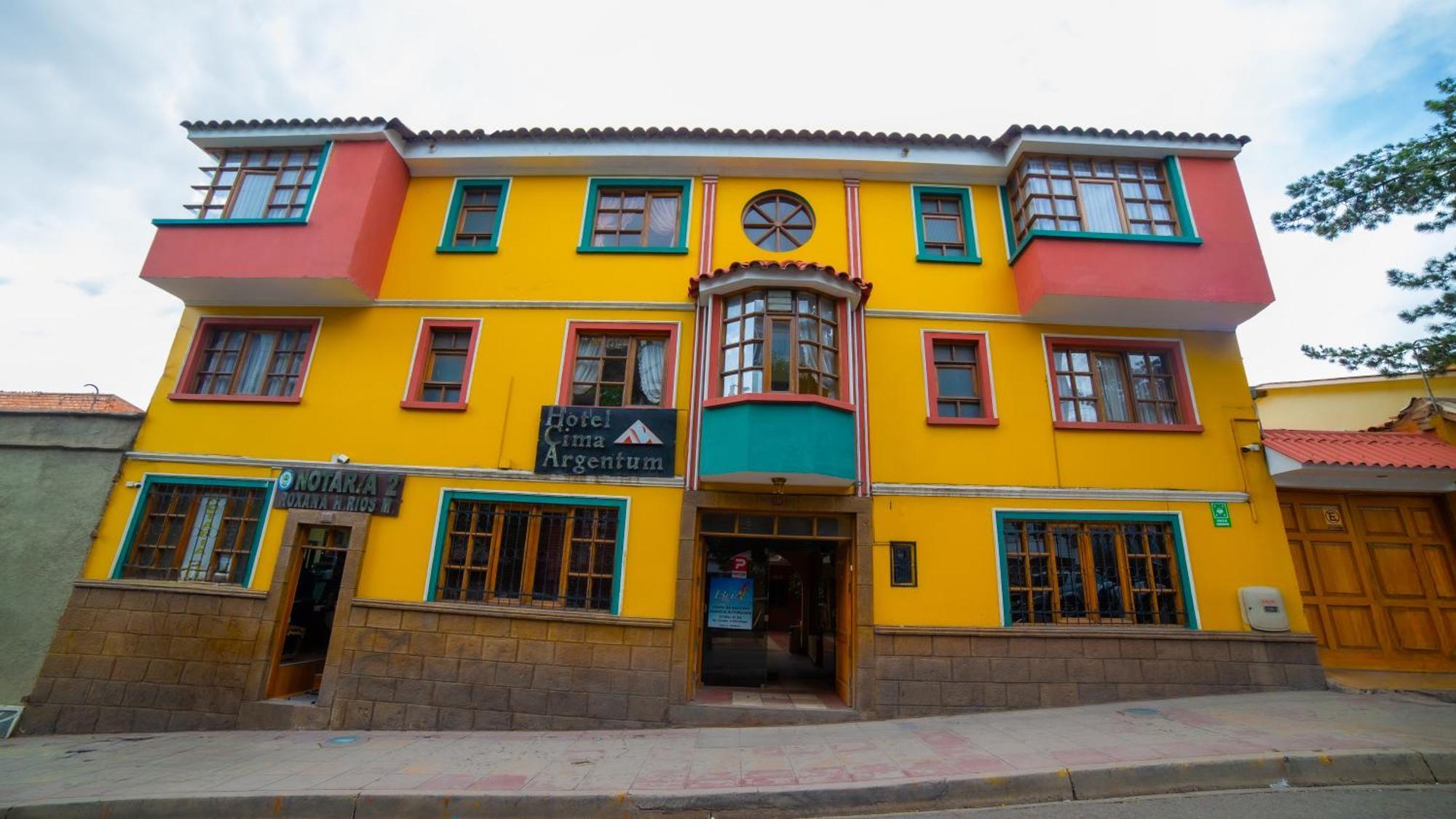 Hotel Cima Argentum Potosí Exteriör bild